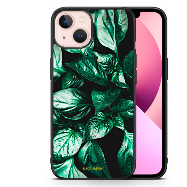Bjornberry Skal iPhone 13 - Gröna Löv