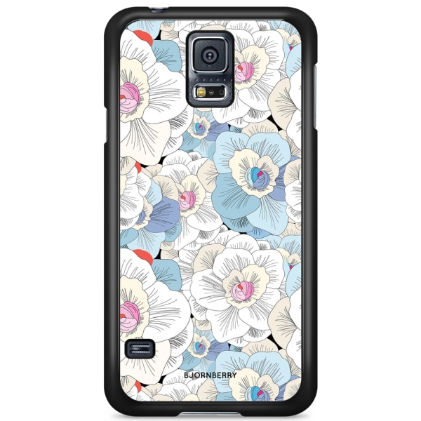 Bjornberry Skal Samsung Galaxy S5/S5 NEO - Blommor