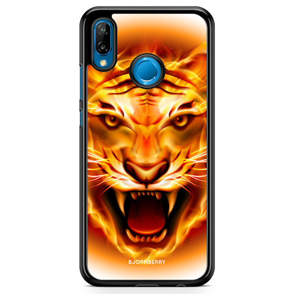 Bjornberry Skal Huawei P20 Lite - Flames Tiger