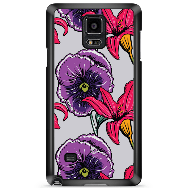Bjornberry Skal Samsung Galaxy Note 3 - Lila/Cerise Blomster