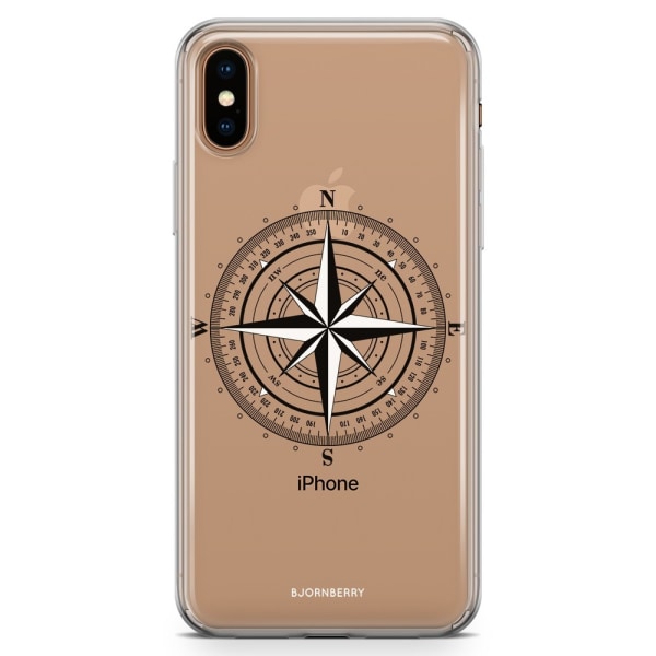 Bjornberry Hybrid Skal iPhone Xs Max  - Kompass