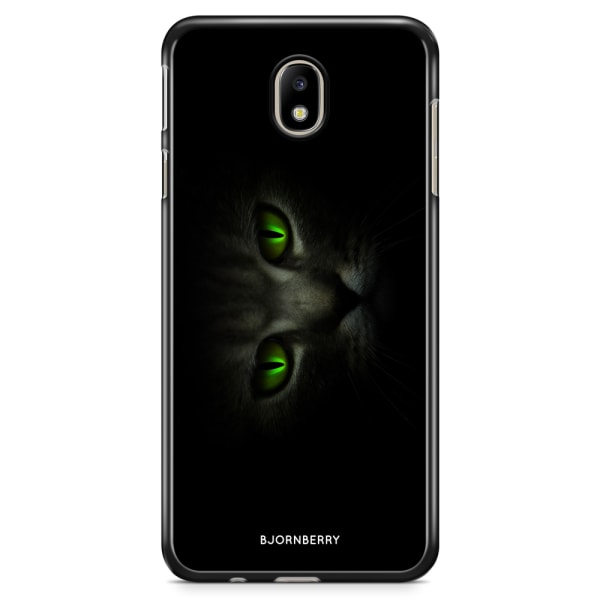 Bjornberry Skal Samsung Galaxy J3 (2017) - Gröna Kattögon