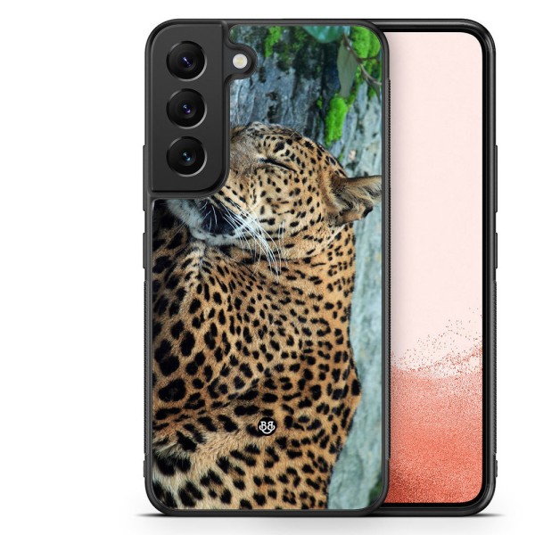 Bjornberry Skal Samsung Galaxy S22 Plus 5G -Sovande Leopard