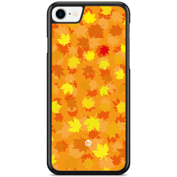 Bjornberry Skal iPhone 7 - Orange/Röda Löv