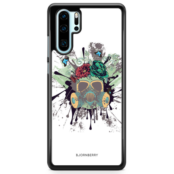 Bjornberry Hårdskal Huawei P30 Pro - Gas Mask Blommor