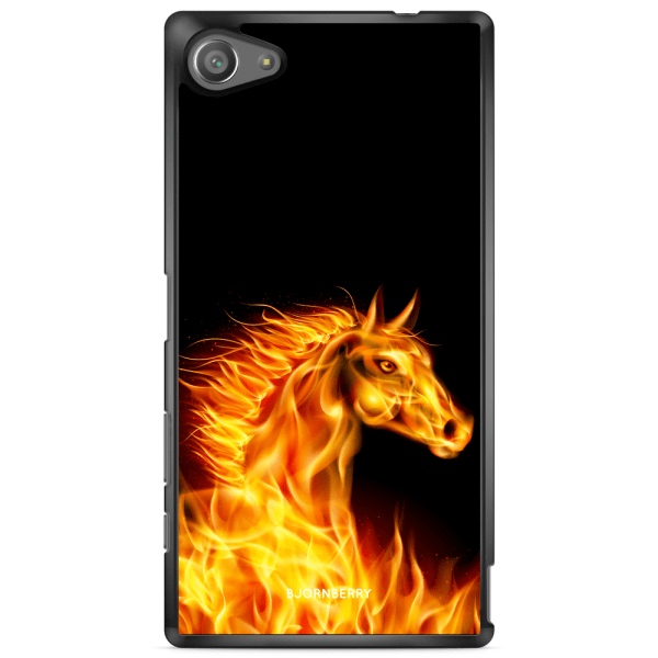 Bjornberry Skal Sony Xperia Z5 Compact - Flames Horse
