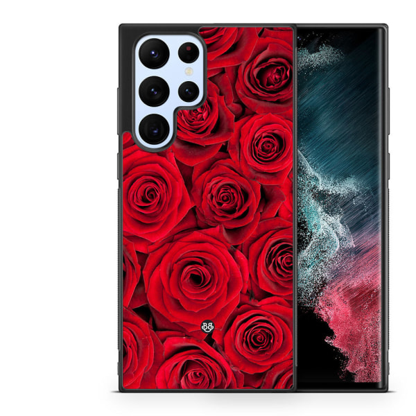 Bjornberry Skal Samsung Galaxy S23 Ultra -Röda Rosor
