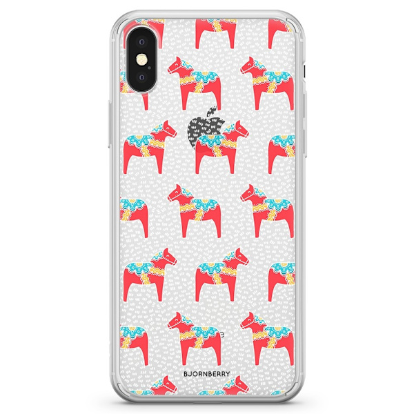 Bjornberry Skal Hybrid iPhone X / XS - Dalahäst