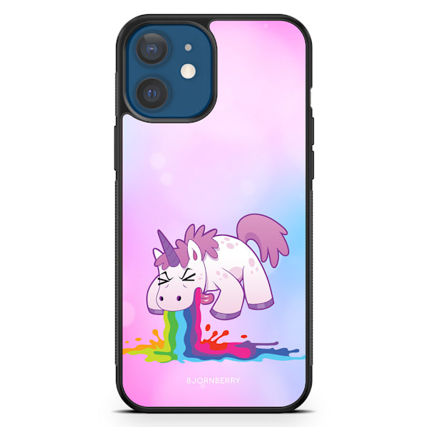 Bjornberry Hårdskal iPhone 12 Mini - Kräkande Enhörning