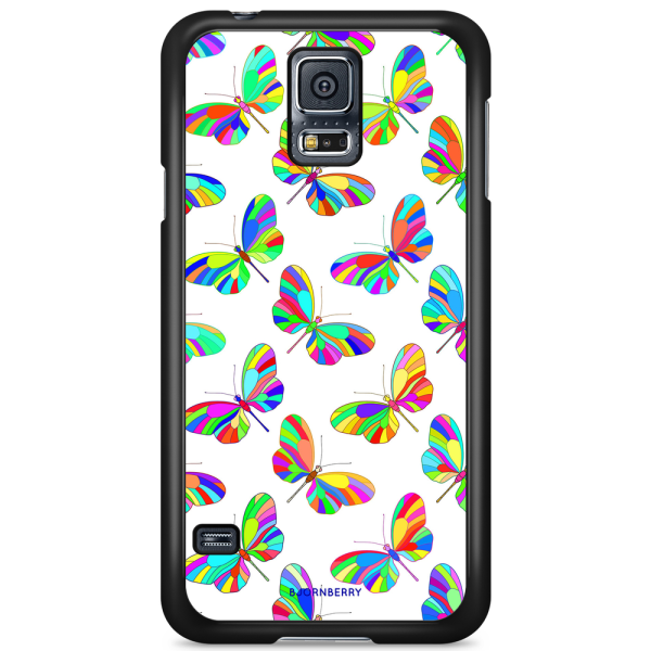 Bjornberry Skal Samsung Galaxy S5 Mini - Multi Fjärilar