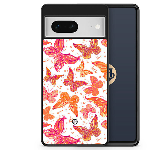 Bjornberry Skal Google Pixel 7 - Fjärilar