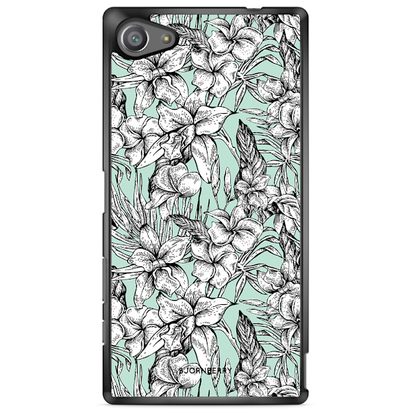 Bjornberry Skal Sony Xperia Z5 Compact - Exotiska Blommor