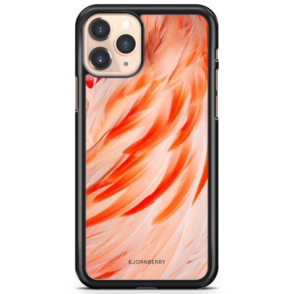 Bjornberry Hårdskal iPhone 11 Pro Max - Flamingo Fjädrar
