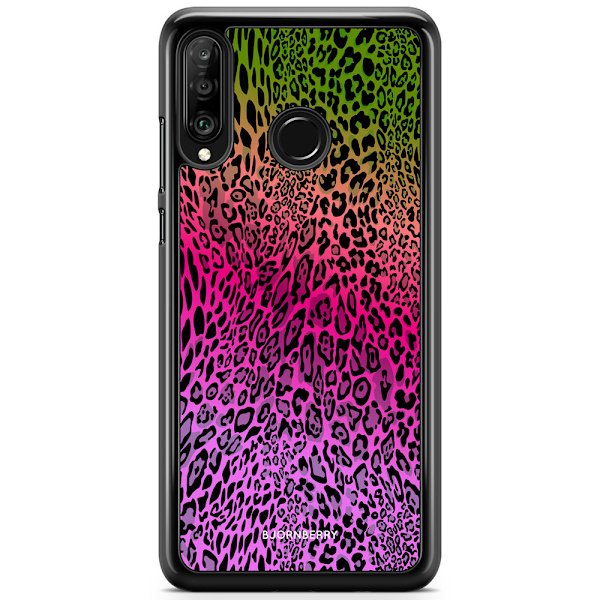 Bjornberry Hårdskal Huawei P30 Lite - Gradient Leopard