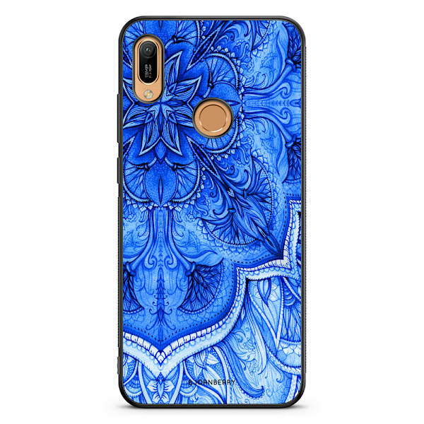 Bjornberry Skal Huawei Y6 2019 - Blå Vintage