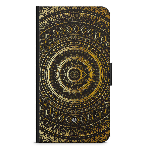 Bjornberry Fodral Motorola Moto G51 5G - Guld Mandala