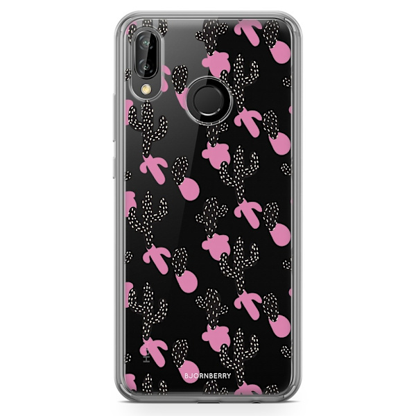 Bjornberry Hybrid Skal Huawei P20 Lite - Kaktus