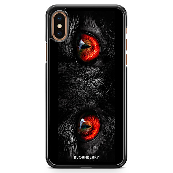 Bjornberry Skal iPhone XS Max - Röda Kattögon