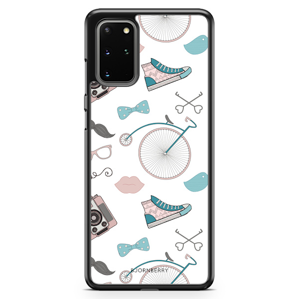 Bjornberry Skal Samsung Galaxy S20 Plus - Hipster Mönster