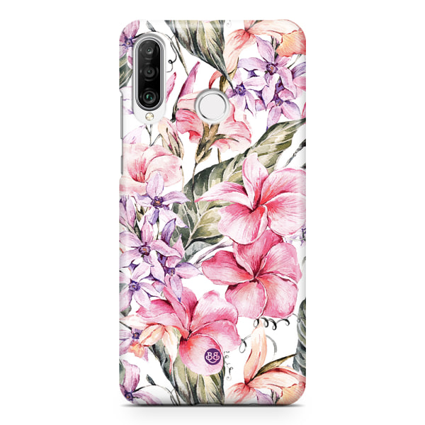 Bjornberry Huawei P30 Lite Premiumskal - Watercolor Floral