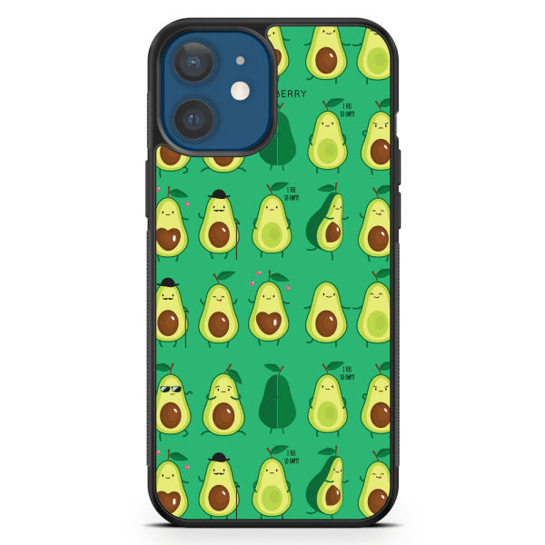 Bjornberry Hårdskal iPhone 12 - Avocado Mönster