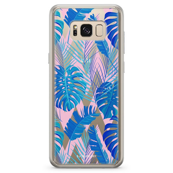 Bjornberry Skal Hybrid Samsung Galaxy S8 - Tropical Pattern