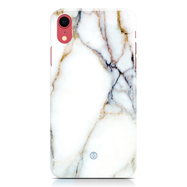 Bjornberry iPhone XR Premium Skal - Golden Marble