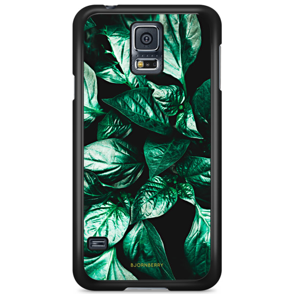 Bjornberry Skal Samsung Galaxy S5 Mini - Gröna Löv