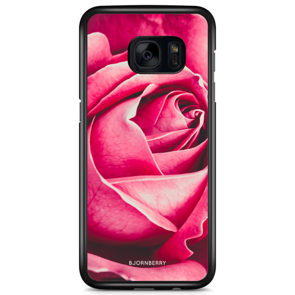 Bjornberry Skal Samsung Galaxy S7 - Röd Ros