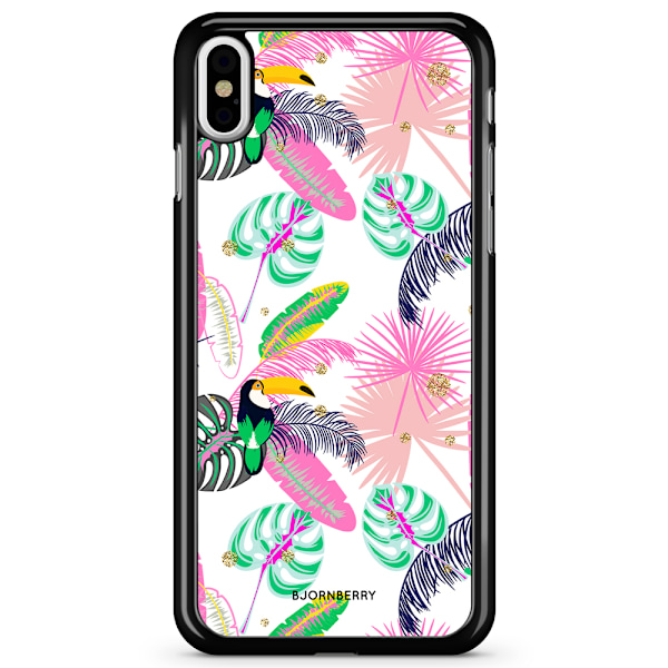 Bjornberry Skal iPhone X / XS - Tropical Pattern