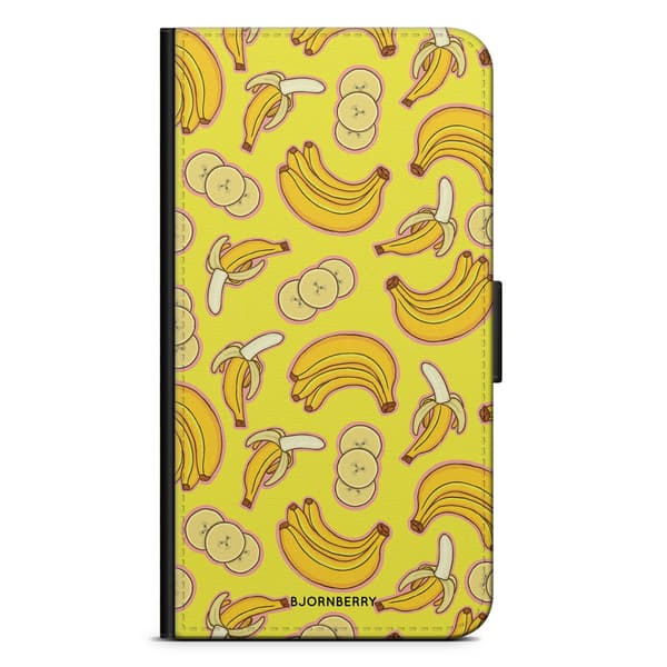 Bjornberry Plånboksfodral iPhone 8 Plus - Bananer