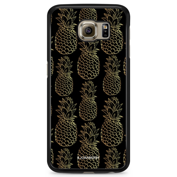 Bjornberry Skal Samsung Galaxy S6 Edge+ - Guldiga Ananas