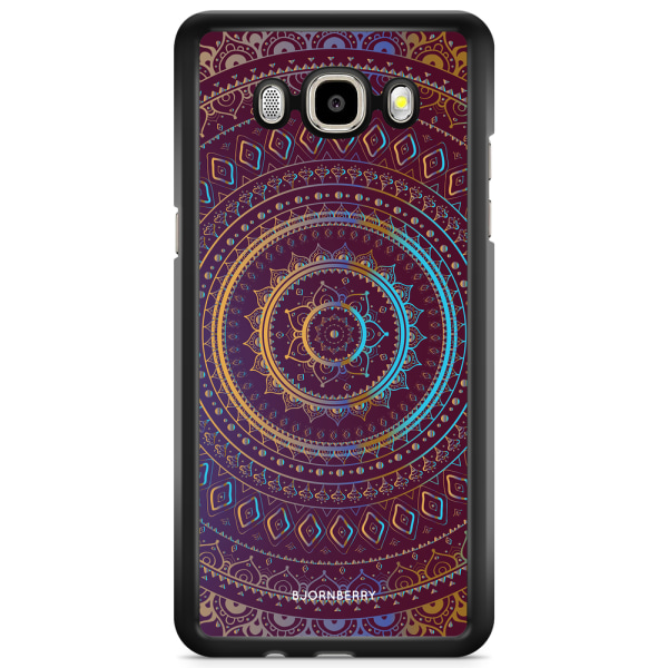 Bjornberry Skal Samsung Galaxy J5 (2015) - Lila/Guld Mandala