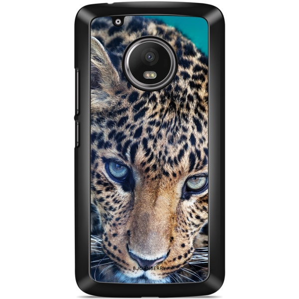 Bjornberry Skal Moto G5 Plus - Leopardöga