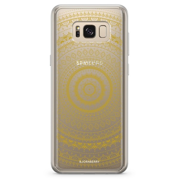 Bjornberry Skal Hybrid Samsung Galaxy S8 - Guld Mandala