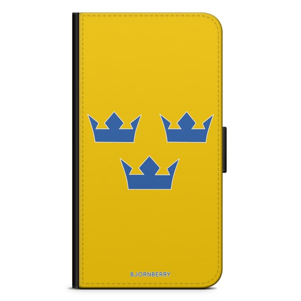 Bjornberry Plånboksfodral iPhone 7 - Tre Kronor