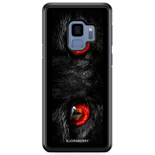 Bjornberry Skal Samsung Galaxy S9 - Röda Kattögon