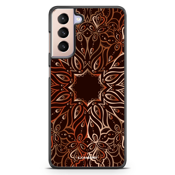 Bjornberry Skal Samsung Galaxy S21 - Bronze Mandala