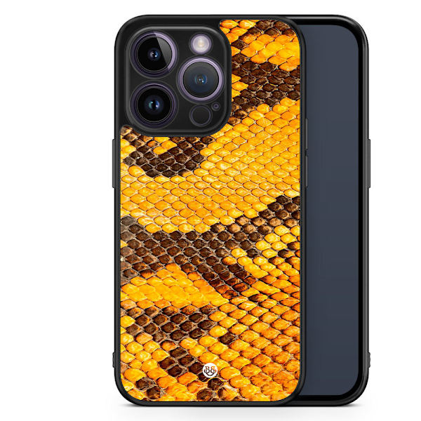 Bjornberry Skal iPhone 14 Pro -Gul Orm