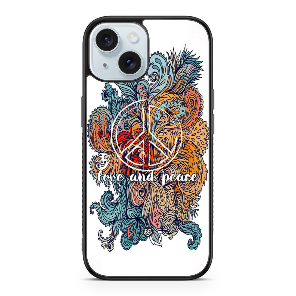 Bjornberry Skal iPhone 15 - Love and peace