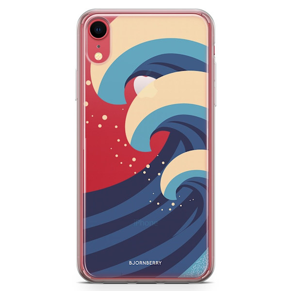 Bjornberry Hybrid Skal iPhone XR  - Vågor