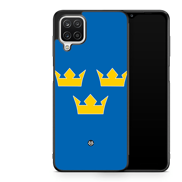 Bjornberry Skal Samsung Galaxy A12 -Tre Kronor