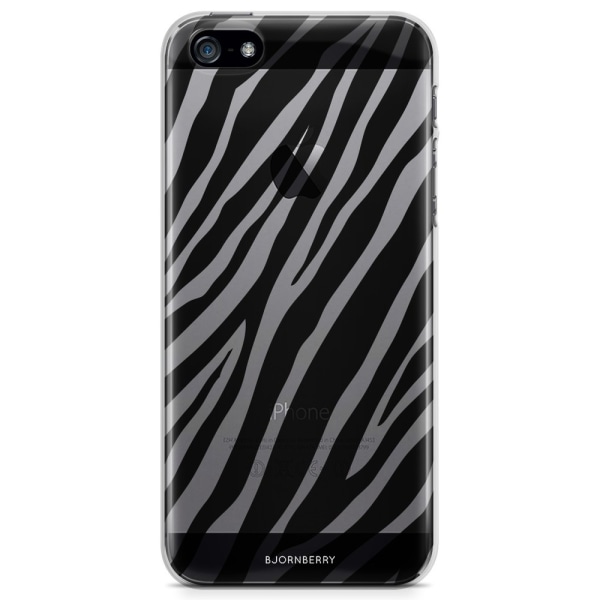 Bjornberry iPhone 5/5S/SE TPU Skal - Zebra