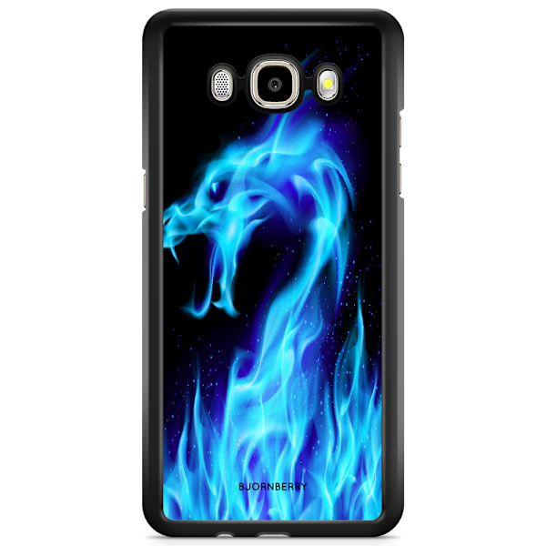 Bjornberry Skal Samsung Galaxy J5 (2016) - Blå Flames Dragon