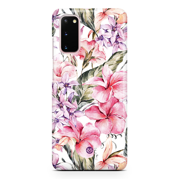 Bjornberry Samsung Galaxy S20 Premiumskal - Watercolor Floral
