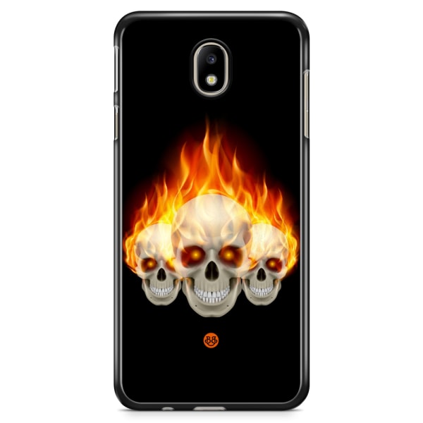 Bjornberry Skal Samsung Galaxy J5 (2017) - Flames Dödskallar
