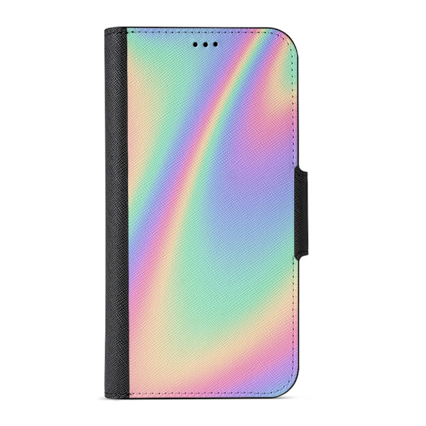 Naive iPhone 11 Plånboksfodral - Rainbow