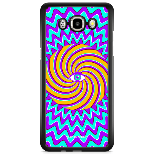 Bjornberry Skal Samsung Galaxy J3 (2016) - Färgglad Hypnotisk