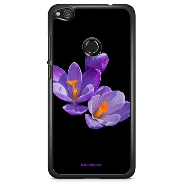 Bjornberry Skal Huawei Honor 8 Lite - Lila Blommor