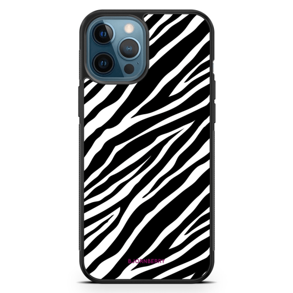 Bjornberry Hårdskal iPhone 12 Pro - Zebra